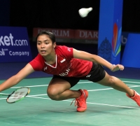 Korea Masters 2017, Gregoria Hadapi Lee Jang Mi di Perempat Final 