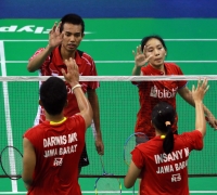 Kejurnas PBSI 2017, Andika/Mychelle ke Semifinal