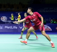 Jordan/Debby Dihentikan Pasangan Tuan Rumah