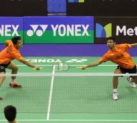 Dua Ganda Putra Indonesia Lewati Ujian Pertama